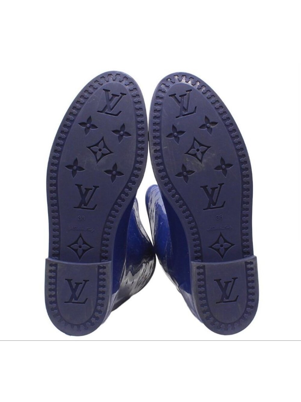 Louis Vuitton Drops Line Rubber Long Rain Boots - Picture 7 of 10